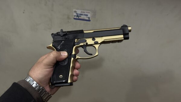Beretta M9A1 Golden & Black 9mm High Quality - Image 4