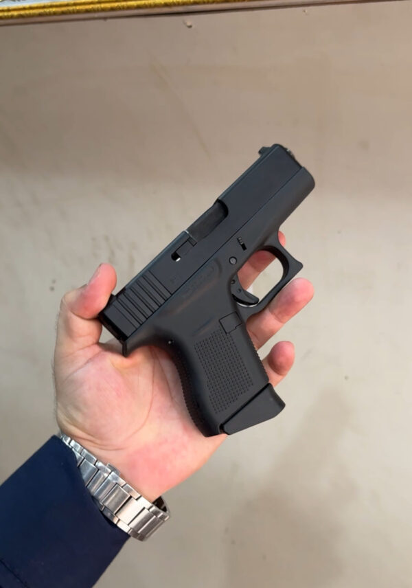 Glock 43 Compact Size 6 Rounds Capacity High Quality 9mm - Image 2